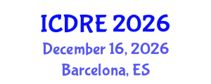 International Conference on Desalination and Renewable Energy (ICDRE) December 16, 2026 - Barcelona, Spain