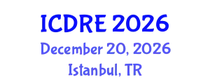 International Conference on Desalination and Renewable Energy (ICDRE) December 20, 2026 - Istanbul, Turkey