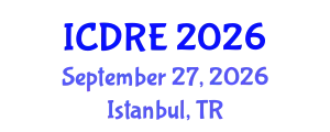 International Conference on Desalination and Renewable Energy (ICDRE) September 27, 2026 - Istanbul, Turkey