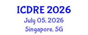 International Conference on Desalination and Renewable Energy (ICDRE) July 05, 2026 - Singapore, Singapore