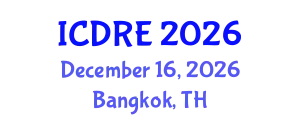 International Conference on Desalination and Renewable Energy (ICDRE) December 16, 2026 - Bangkok, Thailand