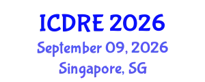 International Conference on Desalination and Renewable Energy (ICDRE) September 09, 2026 - Singapore, Singapore