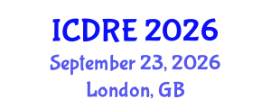 International Conference on Desalination and Renewable Energy (ICDRE) September 23, 2026 - London, United Kingdom
