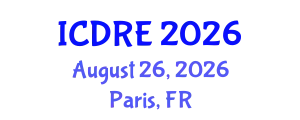 International Conference on Desalination and Renewable Energy (ICDRE) August 26, 2026 - Paris, France