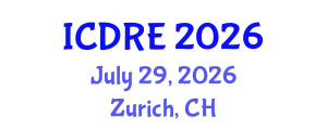 International Conference on Desalination and Renewable Energy (ICDRE) July 29, 2026 - Zurich, Switzerland