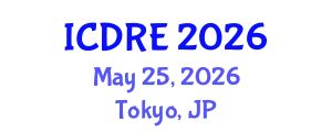 International Conference on Desalination and Renewable Energy (ICDRE) May 25, 2026 - Tokyo, Japan