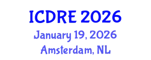 International Conference on Desalination and Renewable Energy (ICDRE) January 19, 2026 - Amsterdam, Netherlands