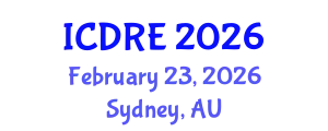 International Conference on Desalination and Renewable Energy (ICDRE) February 23, 2026 - Sydney, Australia