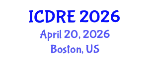International Conference on Desalination and Renewable Energy (ICDRE) April 20, 2026 - Boston, United States
