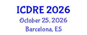 International Conference on Desalination and Renewable Energy (ICDRE) October 25, 2026 - Barcelona, Spain