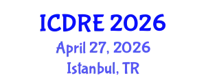 International Conference on Desalination and Renewable Energy (ICDRE) April 27, 2026 - Istanbul, Turkey