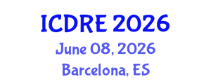 International Conference on Desalination and Renewable Energy (ICDRE) June 08, 2026 - Barcelona, Spain