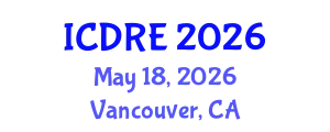 International Conference on Desalination and Renewable Energy (ICDRE) May 18, 2026 - Vancouver, Canada