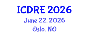 International Conference on Desalination and Renewable Energy (ICDRE) June 22, 2026 - Oslo, Norway