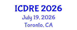 International Conference on Desalination and Renewable Energy (ICDRE) July 19, 2026 - Toronto, Canada