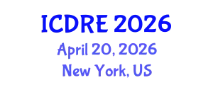 International Conference on Desalination and Renewable Energy (ICDRE) April 20, 2026 - New York, United States