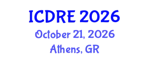 International Conference on Desalination and Renewable Energy (ICDRE) October 21, 2026 - Athens, Greece