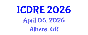 International Conference on Desalination and Renewable Energy (ICDRE) April 06, 2026 - Athens, Greece