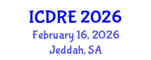 International Conference on Desalination and Renewable Energy (ICDRE) February 16, 2026 - Jeddah, Saudi Arabia