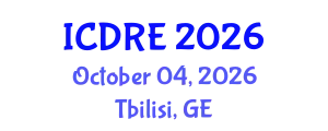 International Conference on Desalination and Renewable Energy (ICDRE) October 04, 2026 - Tbilisi, Georgia