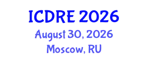 International Conference on Desalination and Renewable Energy (ICDRE) August 30, 2026 - Moscow, Russia