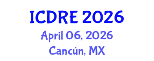 International Conference on Desalination and Renewable Energy (ICDRE) April 06, 2026 - Cancún, Mexico