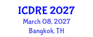 International Conference on Desalination and Renewable Energy (ICDRE) March 08, 2027 - Bangkok, Thailand