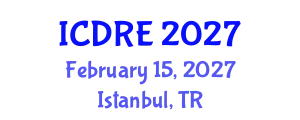 International Conference on Desalination and Renewable Energy (ICDRE) February 15, 2027 - Istanbul, Turkey