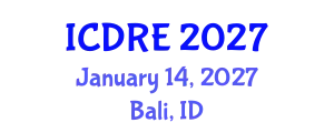 International Conference on Desalination and Renewable Energy (ICDRE) January 14, 2027 - Bali, Indonesia
