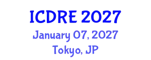 International Conference on Desalination and Renewable Energy (ICDRE) January 07, 2027 - Tokyo, Japan