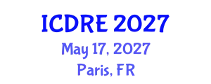 International Conference on Desalination and Renewable Energy (ICDRE) May 17, 2027 - Paris, France