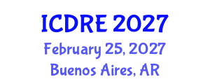 International Conference on Desalination and Renewable Energy (ICDRE) February 25, 2027 - Buenos Aires, Argentina