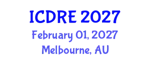 International Conference on Desalination and Renewable Energy (ICDRE) February 01, 2027 - Melbourne, Australia
