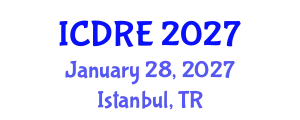 International Conference on Desalination and Renewable Energy (ICDRE) January 28, 2027 - Istanbul, Turkey