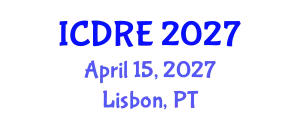 International Conference on Desalination and Renewable Energy (ICDRE) April 15, 2027 - Lisbon, Portugal