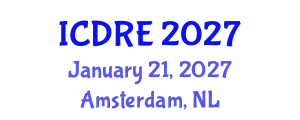 International Conference on Desalination and Renewable Energy (ICDRE) January 21, 2027 - Amsterdam, Netherlands