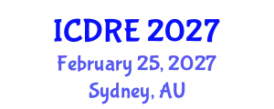 International Conference on Desalination and Renewable Energy (ICDRE) February 25, 2027 - Sydney, Australia