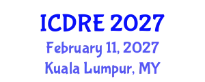 International Conference on Desalination and Renewable Energy (ICDRE) February 11, 2027 - Kuala Lumpur, Malaysia