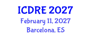 International Conference on Desalination and Renewable Energy (ICDRE) February 11, 2027 - Barcelona, Spain