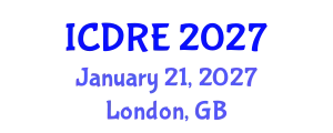 International Conference on Desalination and Renewable Energy (ICDRE) January 21, 2027 - London, United Kingdom