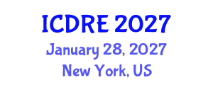 International Conference on Desalination and Renewable Energy (ICDRE) January 28, 2027 - New York, United States