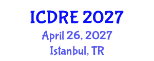 International Conference on Desalination and Renewable Energy (ICDRE) April 26, 2027 - Istanbul, Turkey