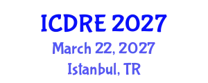 International Conference on Desalination and Renewable Energy (ICDRE) March 22, 2027 - Istanbul, Turkey