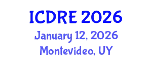 International Conference on Desalination and Renewable Energy (ICDRE) January 12, 2026 - Montevideo, Uruguay