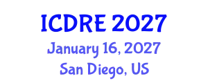 International Conference on Desalination and Renewable Energy (ICDRE) January 16, 2027 - San Diego, United States