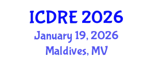 International Conference on Desalination and Renewable Energy (ICDRE) January 19, 2026 - Maldives, Maldives