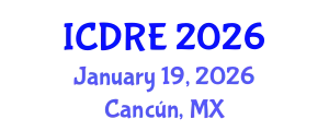 International Conference on Desalination and Renewable Energy (ICDRE) January 19, 2026 - Cancún, Mexico