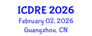 International Conference on Desalination and Renewable Energy (ICDRE) February 02, 2026 - Guangzhou, China
