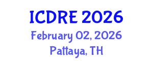 International Conference on Desalination and Renewable Energy (ICDRE) February 02, 2026 - Pattaya, Thailand