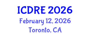 International Conference on Desalination and Renewable Energy (ICDRE) February 12, 2026 - Toronto, Canada